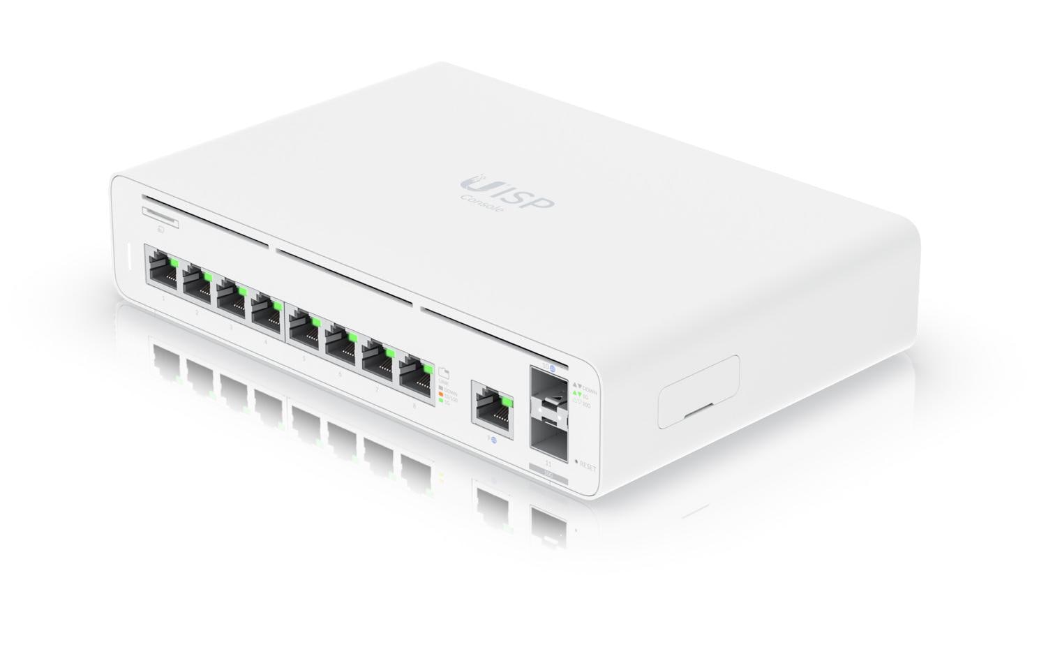 1522357 - Mediatech Ubiquiti UISP-CONSOLE: Gateway 9xGE LAN, 2xSFP+, BLE, Rack-Kit kaufen Schweiz | Mediatech.ch