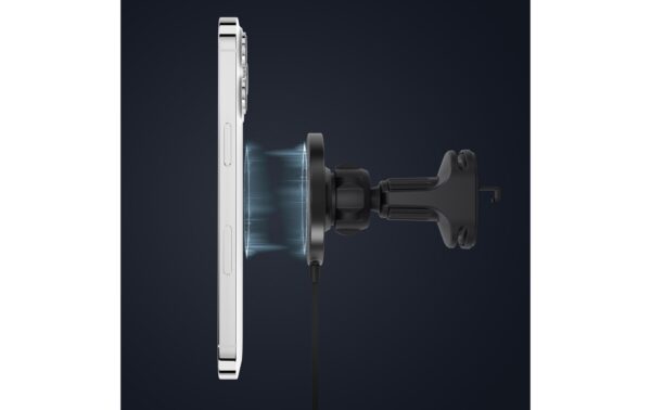 1524169_2 - Mediatech Vonmählen Aura Car Charger Black Magsafe Car Charger