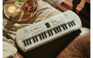 CASIO SA-80 Mini Keyboard, 44 Keys, White