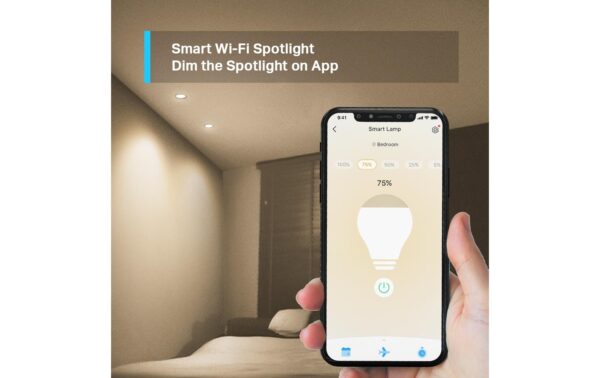 TP-Link Smart Buld Tapo L610 Dimmbare Lampe, E27, WiFi, 2.9Watt