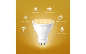 TP-Link Smart Buld Tapo L610 Dimmbare Lampe, E27, WiFi, 2.9Watt