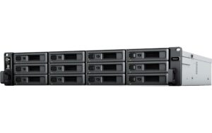Synology RS2423+, 12-bay NAS AMD Ryzen V1780B Quad-Dore, 8GB, 10GbE