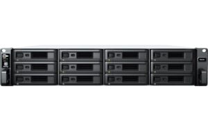 Synology RS2423+, 12-bay NAS AMD Ryzen V1780B Quad-Dore, 8GB, 10GbE