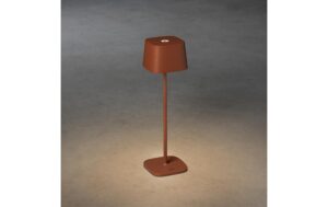 Konstsmide USB-Tischleuchte Capri Terracott LED warmweiss, Akku, Dimmbar / IP54