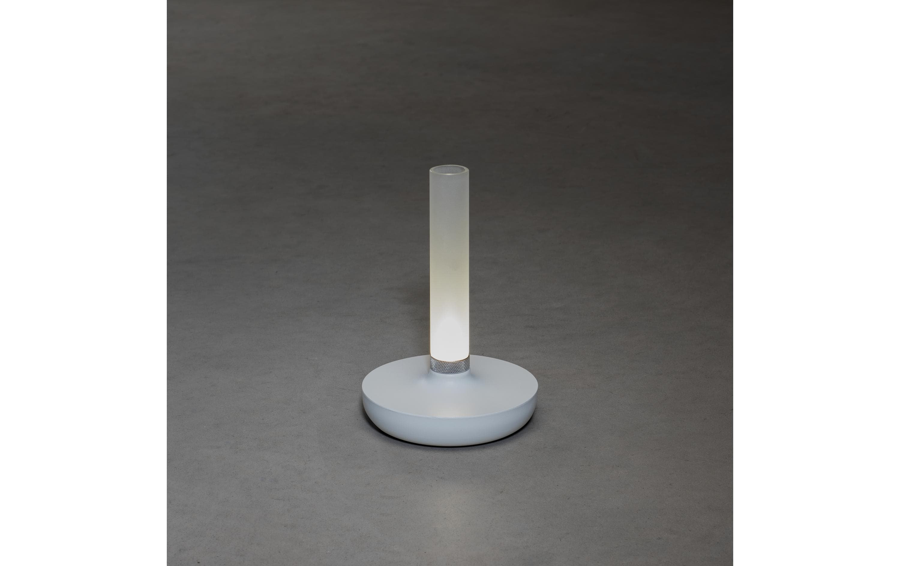 1530344_1 - Mediatech Konstsmide USB-Tischleuchte Biarritz Weiss LED warmweiss, Akku, Dimmbar / IP54
