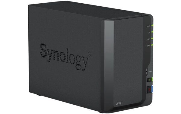 1531892_3 - Mediatech Synology DS223, 2-bay NAS inkl. 2x 6TB HDD Seagate Ironwolf