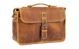 1534357 - Mediatech Alpenleder Kameratasche Presse wild camel, Leder kaufen Schweiz | Mediatech.ch
