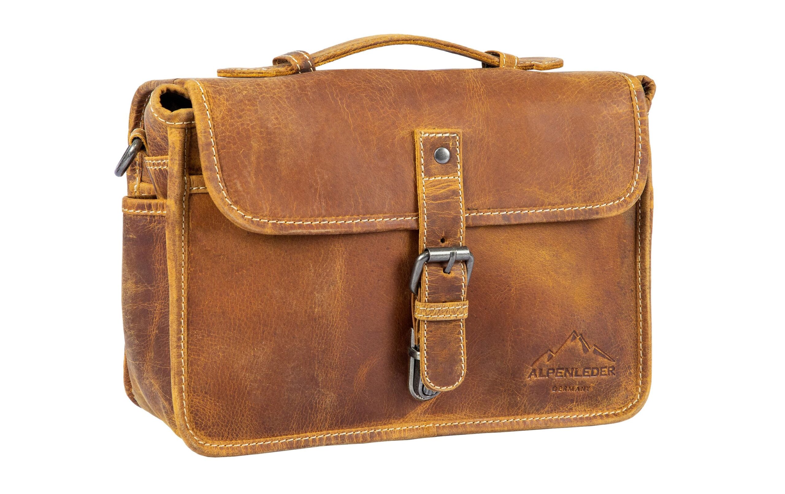 1534357 - Mediatech Alpenleder Kameratasche Presse wild camel, Leder kaufen Schweiz | Mediatech.ch
