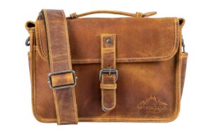 1534357_1 - Mediatech Alpenleder Kameratasche Presse wild camel, Leder