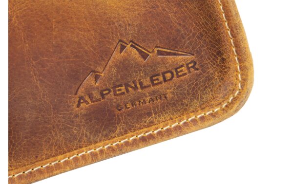 1534357_6 - Mediatech Alpenleder Kameratasche Presse wild camel, Leder