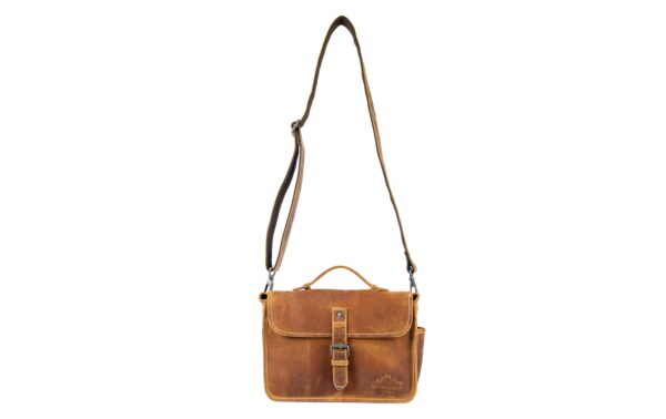 1534357_7 - Mediatech Alpenleder Kameratasche Presse wild camel, Leder