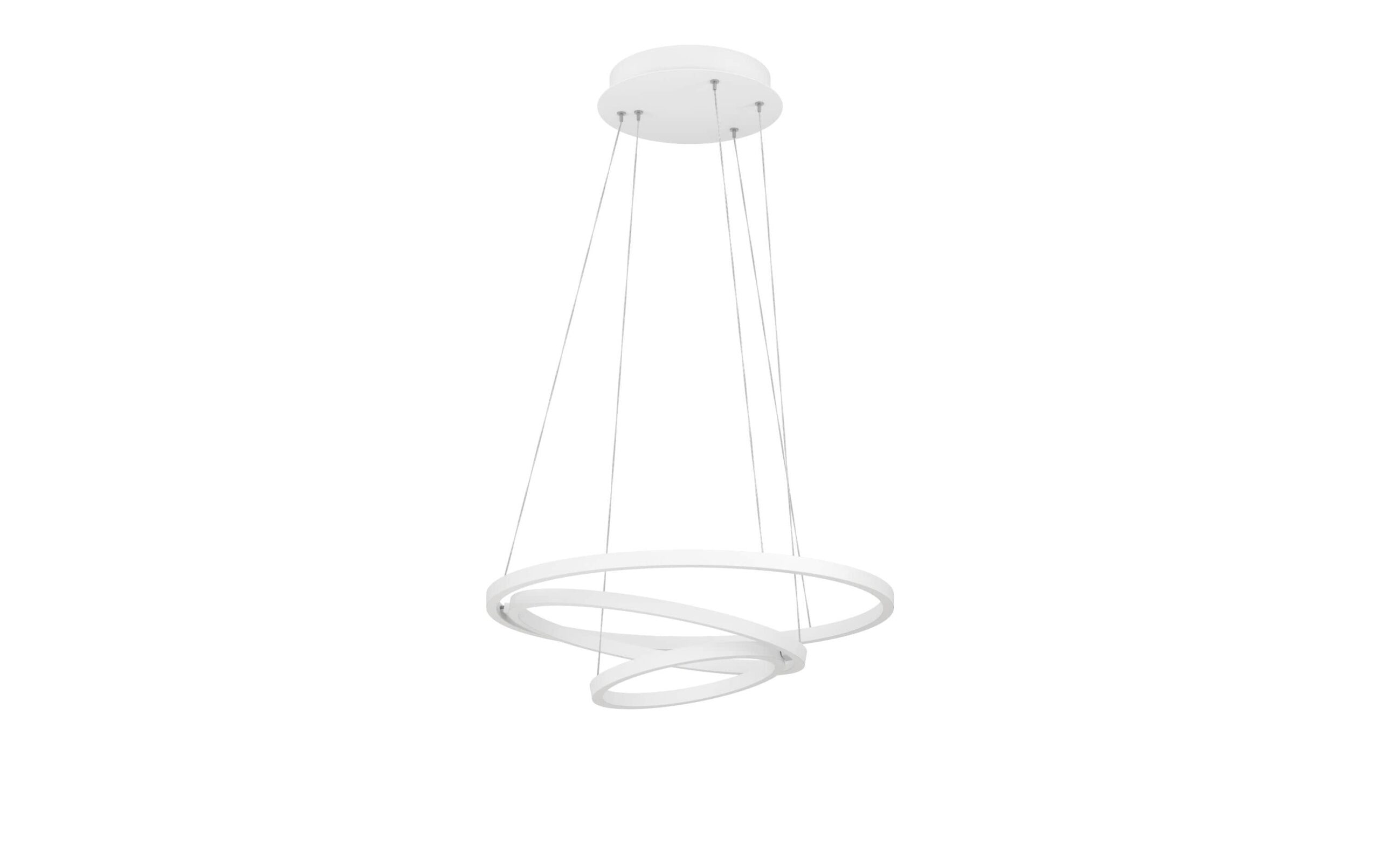 1534417 - Mediatech EGLO LOBINERO-Z Hängeleuchte weiss inkl. 1x LED 43,2W, dimmbar