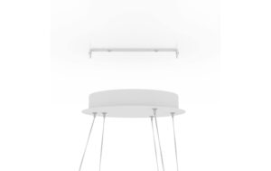 1534417_1 - Mediatech EGLO LOBINERO-Z Hängeleuchte weiss inkl. 1x LED 43,2W, dimmbar