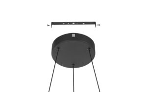 1534419_1 - Mediatech EGLO ANDABAIA-Z Hängeleuchte schwarz, weiss inkl. 1x LED 42,5W, dimmbar