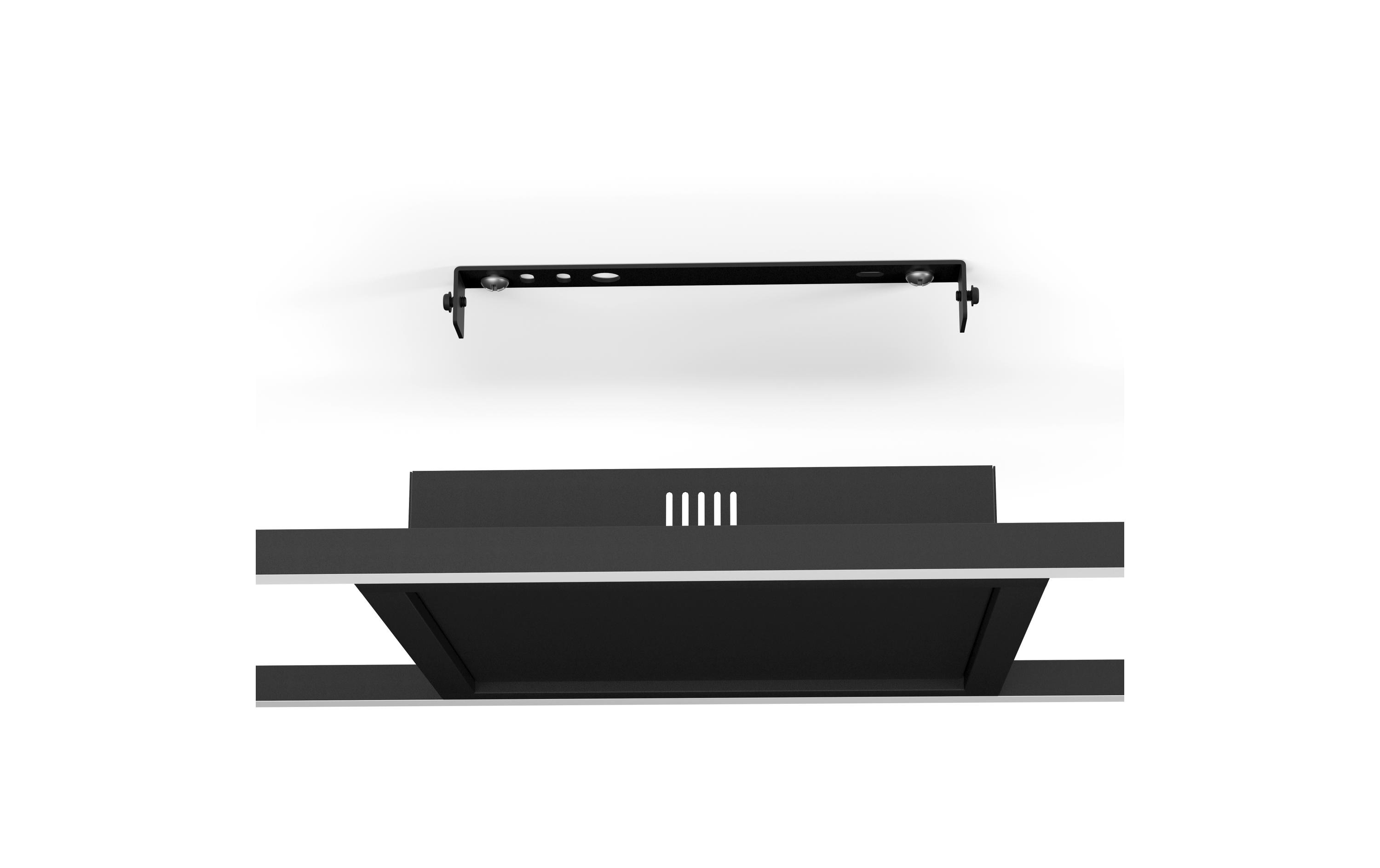 1534443_1 - Mediatech EGLO CALAGRANO-Z Wand-/Deckenleuchte schw weiss, inkl. 1x LED 21W, dimmbar