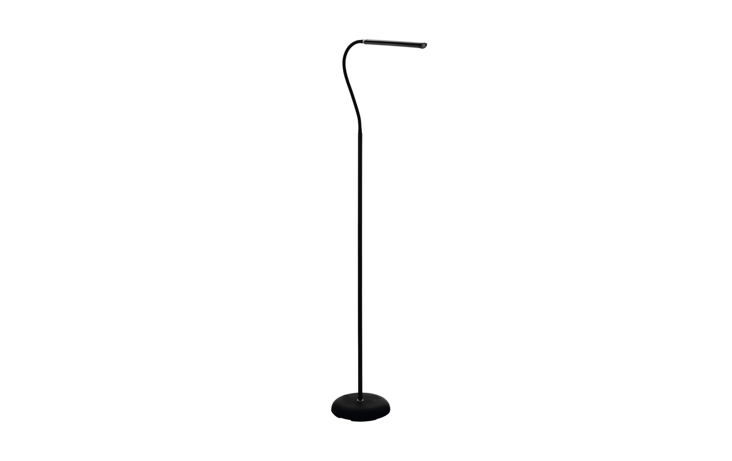 1534617 - Mediatech EGLO LAROA Stehleuchte schwarz inkl. 1x LED 3,5W, dimmbar