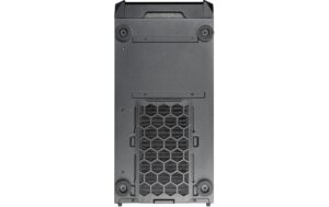 SilverStone Tower SST-SED1-B schwarz, o. NT ATX, Stahl, Kunststoff