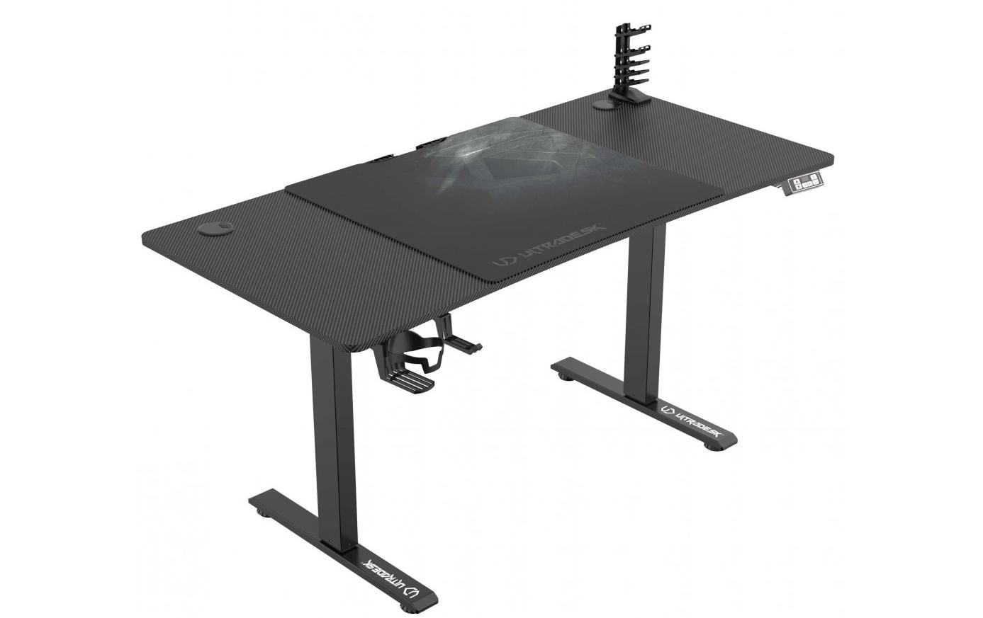 1535841 - Mediatech Ultradesk Level Schwarz V2 Gaming Table Schwarz, höhenverstellbar