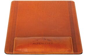 1536077 - Mediatech Alpenleder Mausmatte Konstanz 22x24cm, cognac kaufen Schweiz | Mediatech.ch