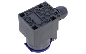 1537362_1 - Mediatech Steffen Nass Aufputz-Steckdose T23 IP55, dunkelblau