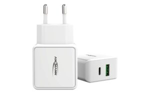 Ansmann Home Charger HC218PD weiss 3 A, 20 W, 2 Port USB-C/A