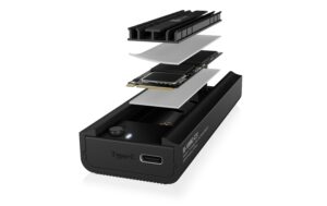 1538413_7 - Mediatech ICY BOX IB-180MC-C31, M.2 Dockingstation USB 3.2 Type-C, schwarz, bis 10Gbit/s
