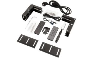 1539252_8 - Mediatech Celexon, UST Plus 110 Bodenleinwand schwarz, elektr. Boden Hochkontrastleinwand