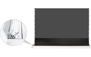 1539253_3 - Mediatech Celexon, UST Plus 110 Bodenleinwand weiss, elektr. Boden Hochkontrastleinwand
