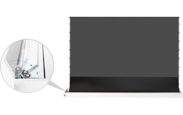 1539253_3 - Mediatech Celexon, UST Plus 110 Bodenleinwand weiss, elektr. Boden Hochkontrastleinwand
