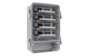AXIS Netzwerk Türcontroller Kit A1214 bis 4 Türen, inkl. Case und Controller