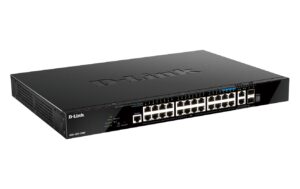 1540139_1 - Mediatech D-Link DGS-1520-28MP/E: 28 Port PoE+ Switch 20xGigabit, 4x2.5Gigabit, 2x10GE, 2xSFP+,L3
