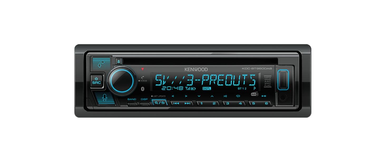 1540726 - Mediatech KENWOOD Autoradio KDC-BT960DAB inkl. DAB-Antenne kaufen Schweiz | Mediatech.ch