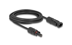 1541033_2 - Mediatech Delock DL4 Solarkabel 6mm Stecker zu Buchse, 3m, schwarz