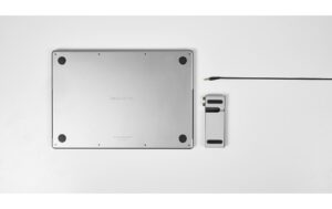 1542338_3 - Mediatech LMP USB Compact Dock 2, 6 Port, 4K HDMI, TB, USB-C, USB-3.0, Ethernet, grau