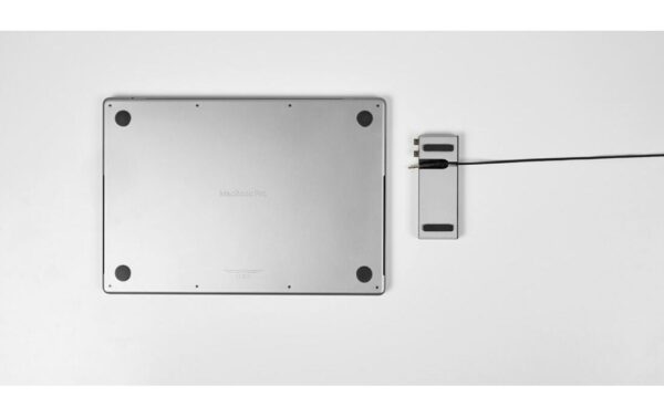 LMP USB Compact Dock 2, 6 Port, 4K HDMI, TB, USB-C, USB-3.0, Ethernet, silber