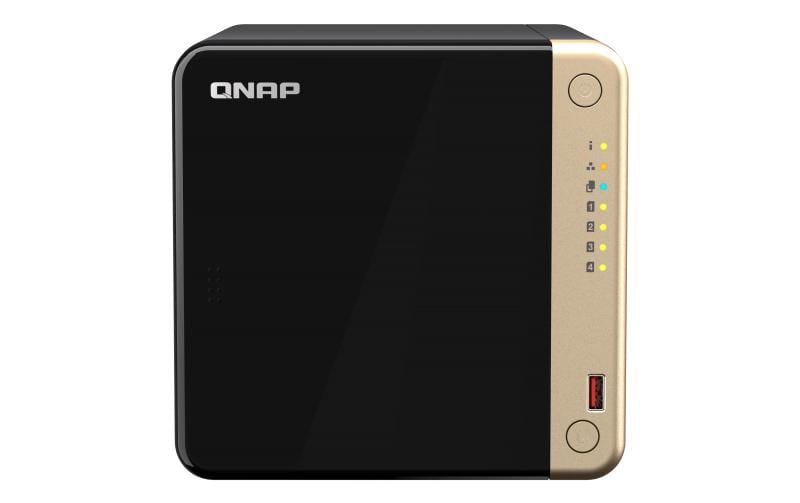 1545518 - Mediatech QNAP NAS TS-464-8G, 4-bay Celeron N5105/N5095 4 Core, 8GB RAM kaufen Schweiz | Mediatech.ch