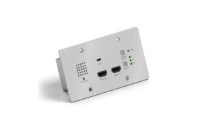 PureTools PT-HDBT-703-TXWP-F HDBaseT Wall Transm., 2HDMI/USB-C/RS232, 4k