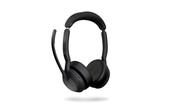 Jabra Evolve2 55 Duo MS BT380, USB-C, Ladestation