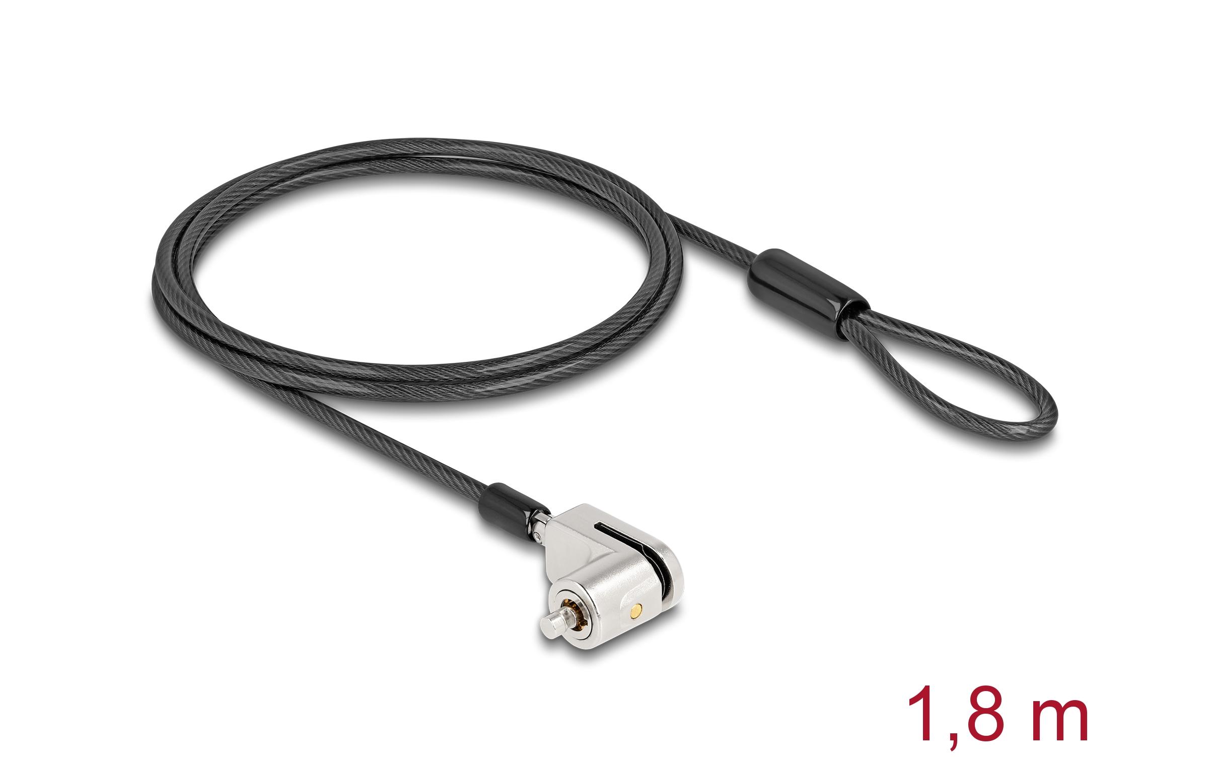 1548292_1 - Mediatech Navilock Notebook Sicherungskabel Microsoft Surface Serie Pro&Go, Schlüssel