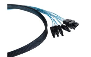 1549442_1 - Mediatech Adaptec SFF-8654 - 8x SATA, 0.8M Anschluss für 8x SATA HDDs