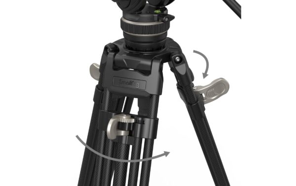 SmallRig Heavy-Duty Carbon Fiber Tripod Kit