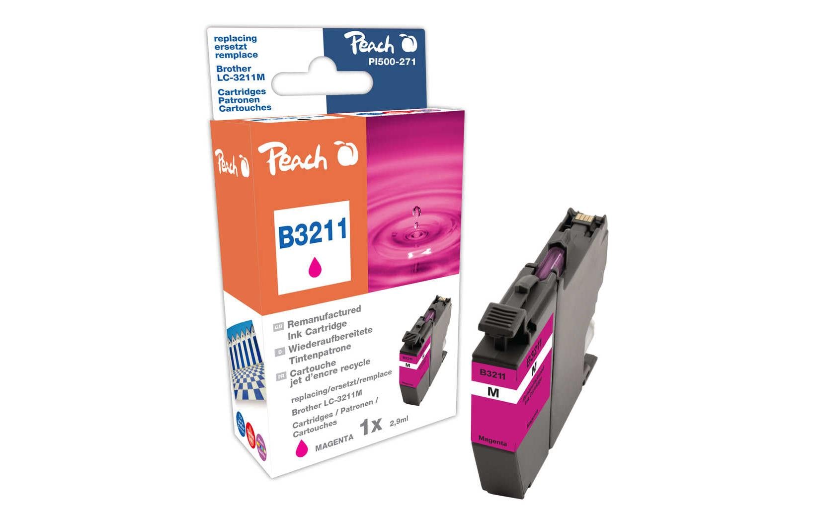 1553734 - Mediatech Peach Brother LC-3211, magenta 2.9 ml, 225 Seiten kaufen Schweiz | Mediatech.ch