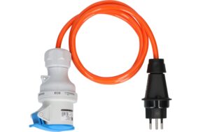 maxCAMP Adapterleitung T13 / CEE16 1.5m, 10A, blau