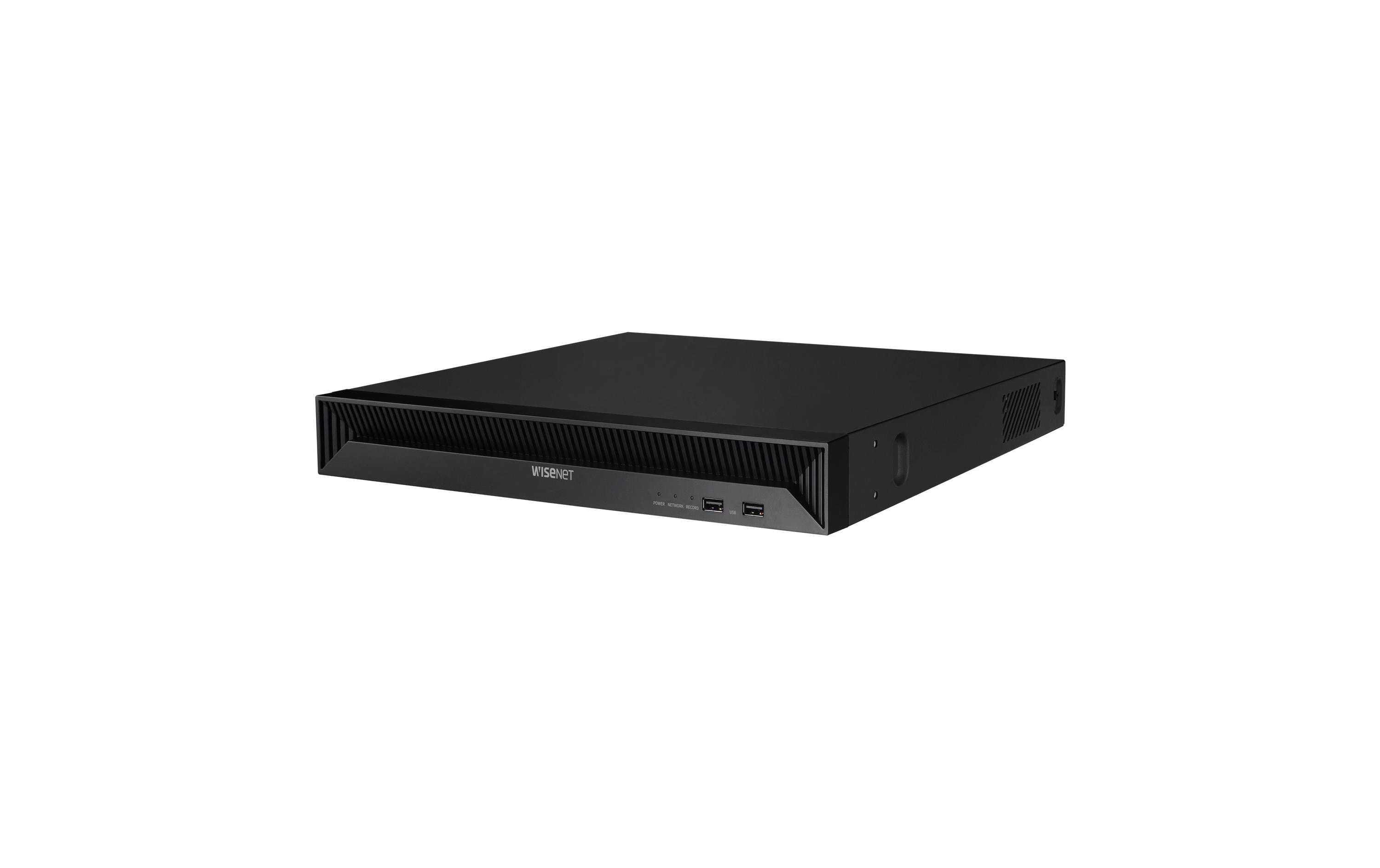 1554812 - Mediatech Hanwha Rekorder XRN-815S 8CH, 100Mbps, 2 Bay, 8x PoE Port, OHNE HDD kaufen Schweiz | Mediatech.ch
