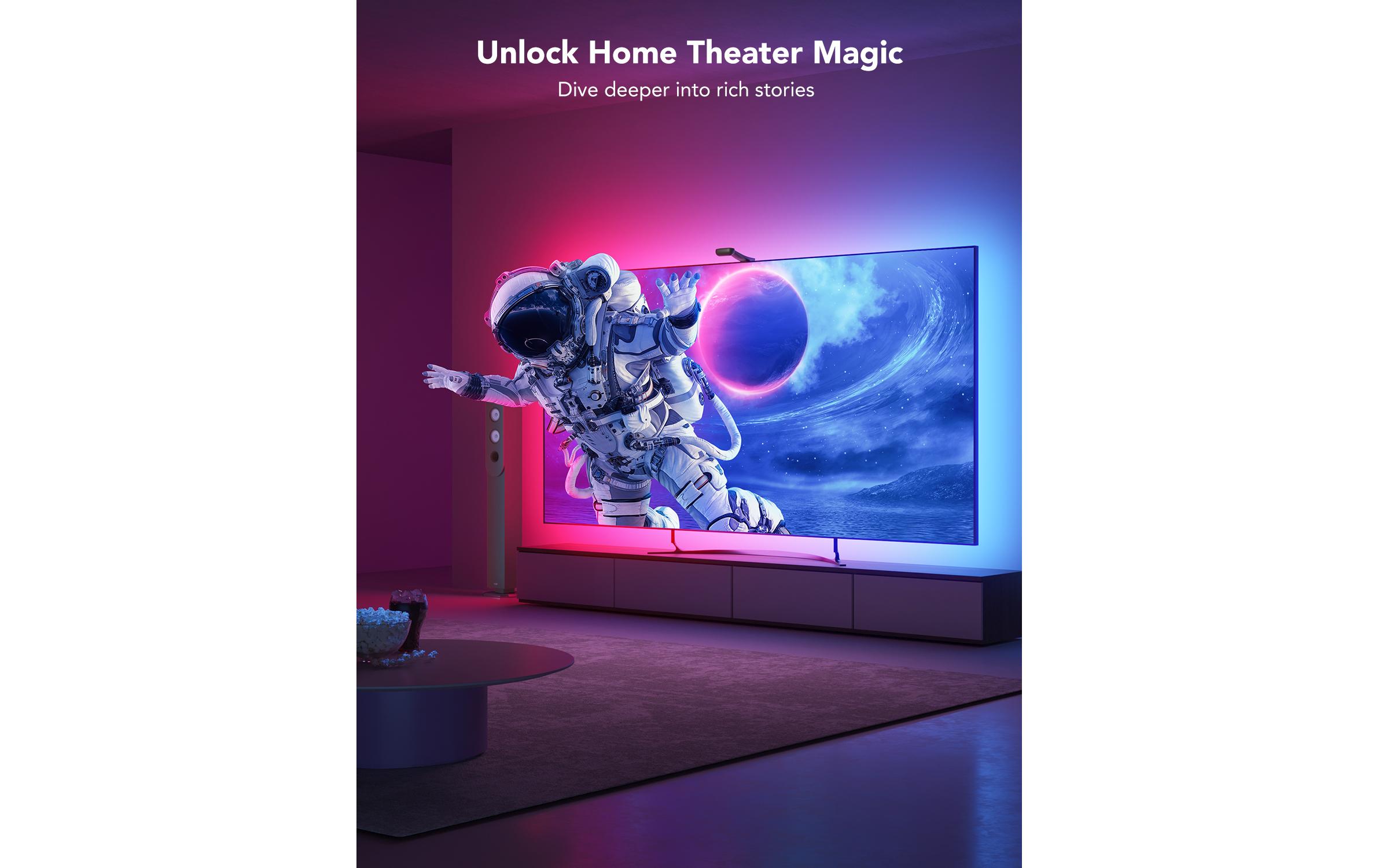 1555423_1 - Mediatech Govee Envisual TV Backlight T2 WiFi, 5m, 75-85 Zoll