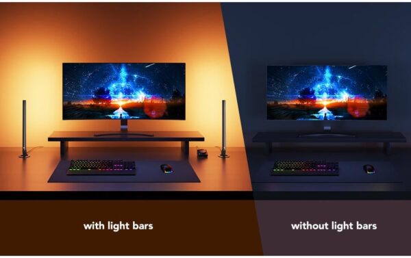 Govee Smart Gaming Light Bars RGBIC,40 Szenemodi
