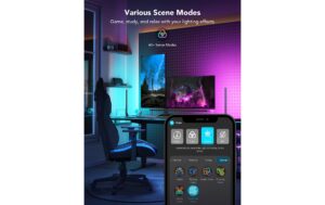 Govee Smart Gaming Light Bars RGBIC,40 Szenemodi
