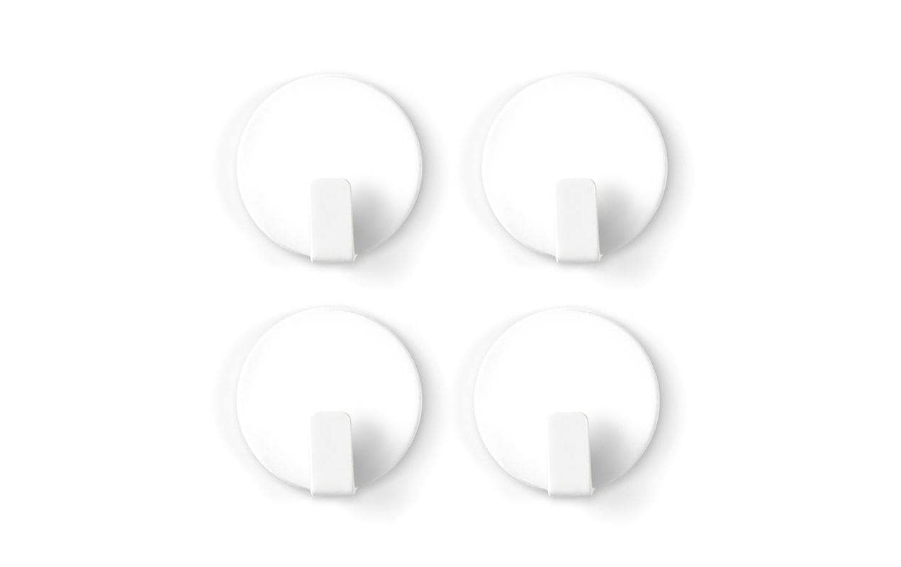 1557144 - Mediatech Trendform Magnethaken SOLID 4er Set weiss 4er Set, weiss