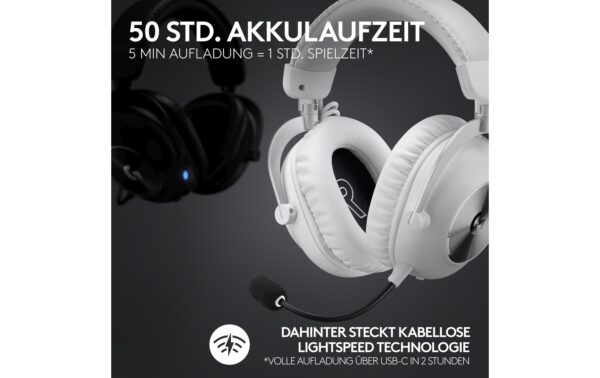 Logitech G PRO X 2 Lightspeed Gaming HS white