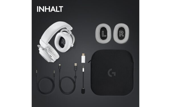 Logitech G PRO X 2 Lightspeed Gaming HS white
